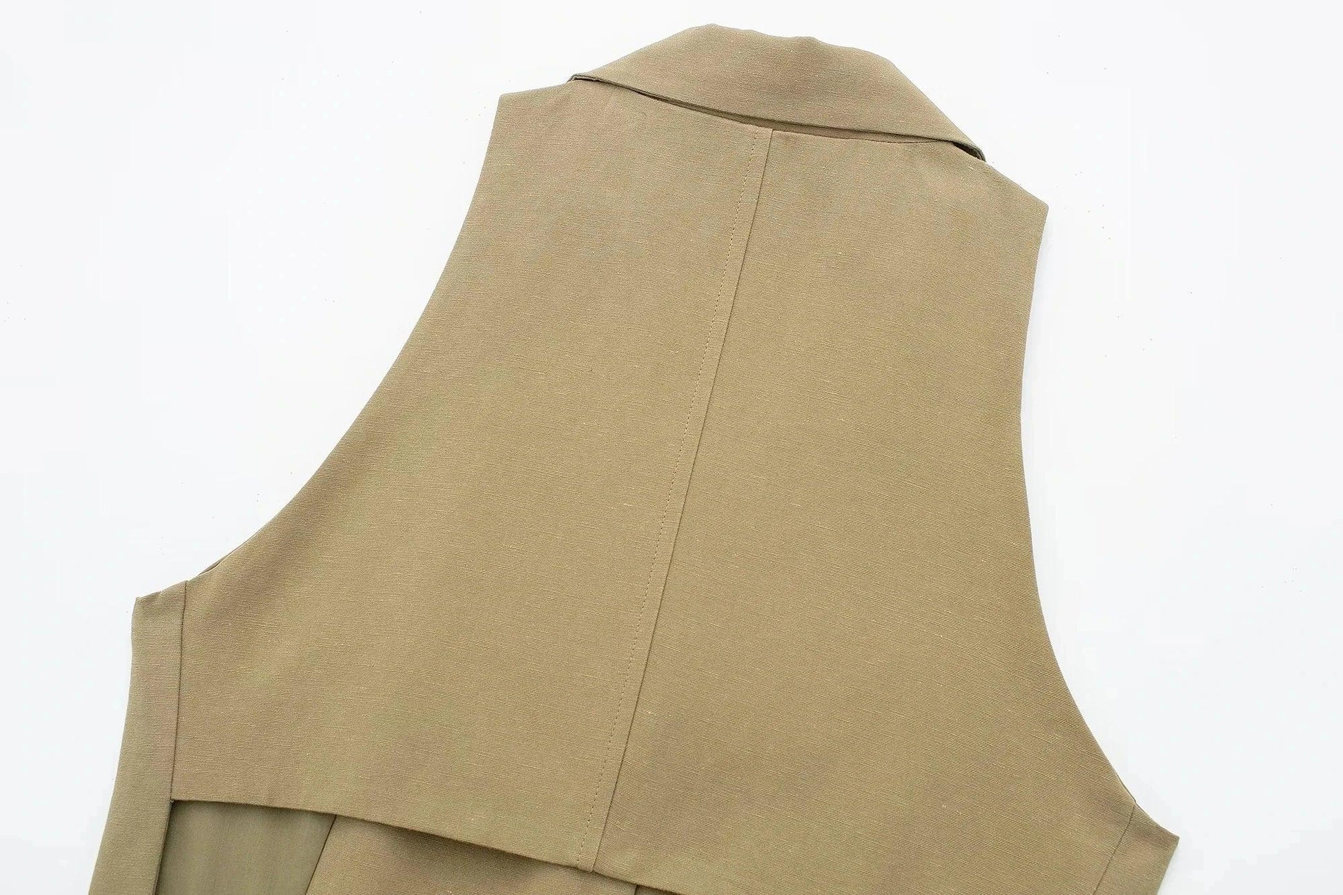 Vest Top and Slim Midi Skirt Set, Side Zipper Closure - Just The Fly Way