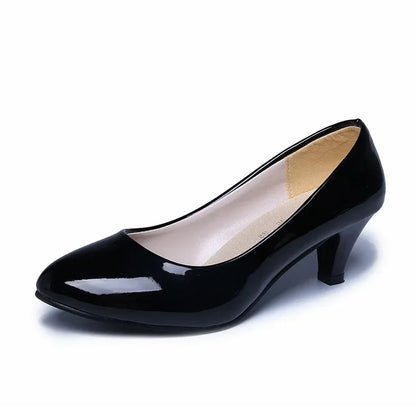 Fashionable, Bold and Beautiful DressWomen Pumps Nude Shallow Mouth Women Shoes New Fashion Office Work Wedding Party Shoes Ladies Low Heel Shoes Summer Heels Woeman