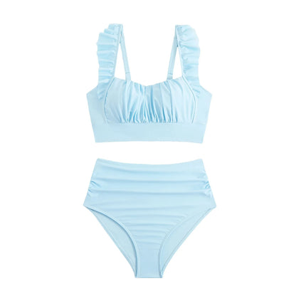 Fashionable, Bold and Beautiful DressSexy Push Up Swimwear Fashion Two Piece Swimsuit For Women High Waisted Bikini Sets For Girls Swimming Shorts And Top Bathing