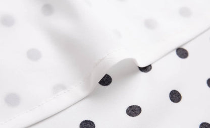 Bold and Sassy Retro Polka Dot Halter Maxi Dress - Just The Fly Way