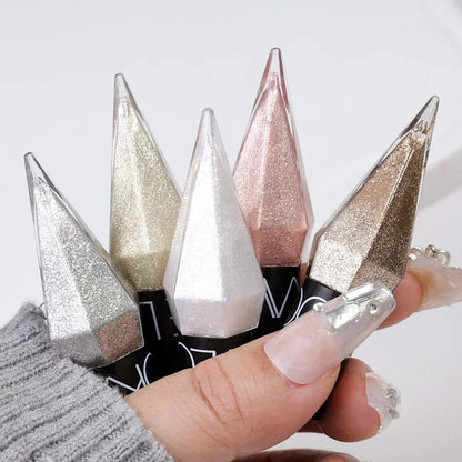 Fashionable, Bold and Beautiful DressDiamond Shiny Eye Liners Eyeshadow Waterproof Silver Rose Gold Color Glitter Sequins Eyeliner Eye Shadow Makeup Beauty Cosmetics