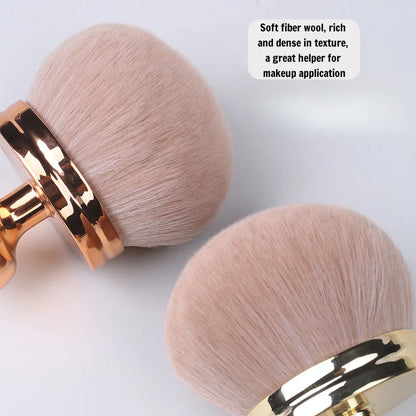 Fashionable, Bold and Beautiful DressExtra Large Mushroom-Head Makeup Brush,Soft Fiber Bristles/Multipurpose,for Makeup Setting/Nail Art/Self Tanner,Essential Beauty