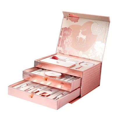Fashionable, Bold and Beautiful Dress20 Pcs Makeup Set Box Full Mystery Box Lipstick Eyeshadow Set Skincare Products Cosmetics For Women Christmas Gifts Wholesale