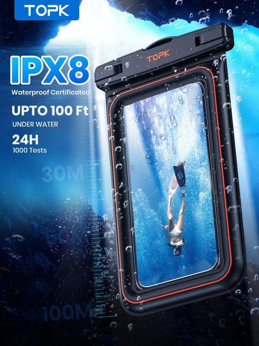 Waterproof Dry Bag / Phone Pouch IPX8 - Just The Fly Way