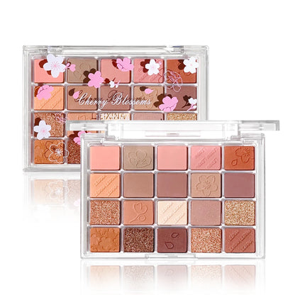 Fashionable, Bold and Beautiful Dress20-Color Eyeshadow Palette – Shimmer & Matte, Highly Pigmented, Blendable & Long-Lasting
