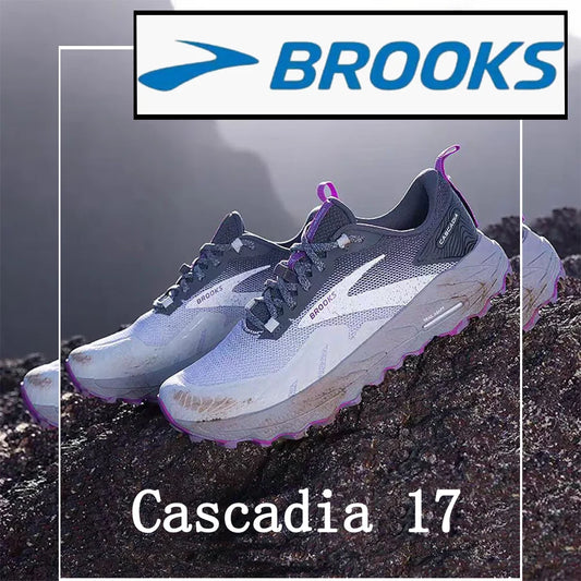 Fashionable, Bold and Beautiful DressBrooks Cascadia 17 Trail Running Shoes Men Women - Trail-Tack Rubber Outsole Gore-Tex Waterproof Lightweight Hiking Sneakers
