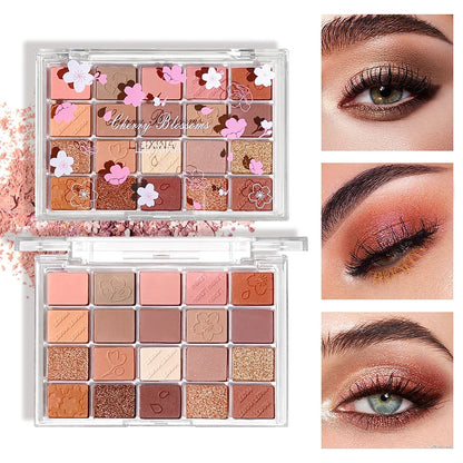 Fashionable, Bold and Beautiful Dress20-Color Eyeshadow Palette – Shimmer & Matte, Highly Pigmented, Blendable & Long-Lasting