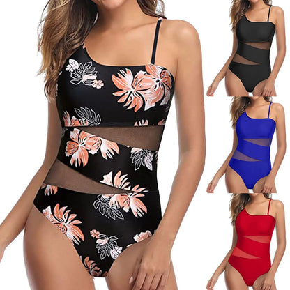 Stylish Women's Two-Piece Swimsuit: New Solid Color Bikini with Hollow Design and European High-Waisted Bottoms - Just The Fly Way
