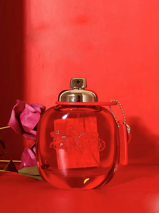 Fashionable, Bold and Beautiful DressCoach in the name of love Love floral and fruity fragrance for women perfume strawberry cedar 50ML/100ML - Just The Fly Way