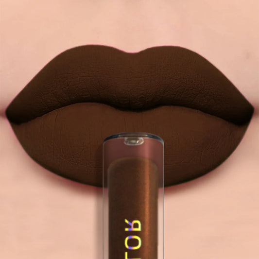 Fashionable, Bold and Beautiful Dress1Pcs Matte Waterproof Color Lip Gloss Lasting Liquid Lipstick Velvet Sexy Lip Glaze Makeup Lip tint Beauty lip stain Cosmetic