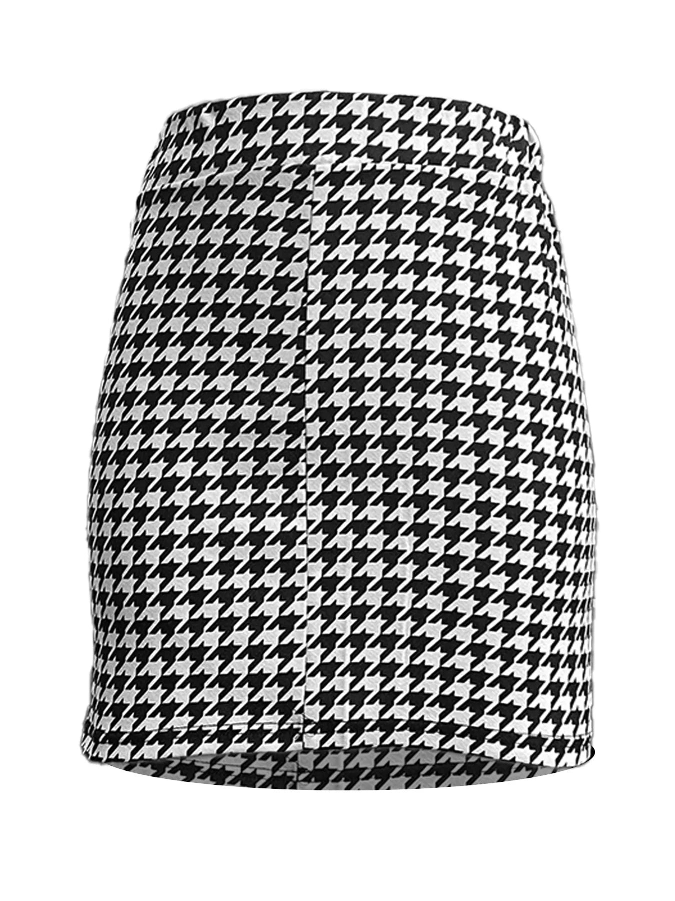 Qianniao style elegant elastic waist half skirt, hip hugging high waist short skirt - Just The Fly Way