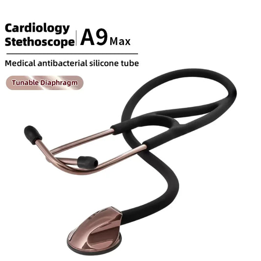Fashionable, Bold and Beautiful DressCarent Medical Professional Cardiology Stethoscope Diagnostic Stethoscope Master Cardiology Stethoscope For Nurse Health Care