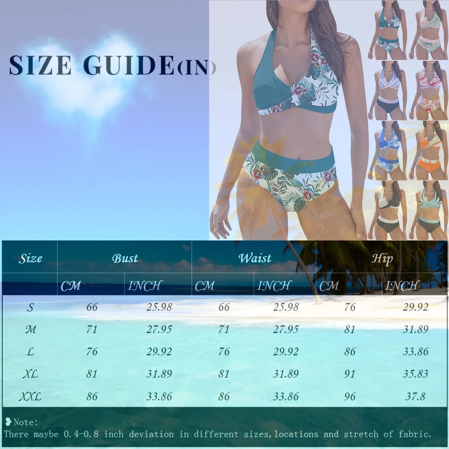 Fashionable, Bold and Beautiful Dressbikini Beach Colour Block Floral Printed Women's Swimsuit High Waist Two Piece For Teenagers biquinis feminino tendência 2024