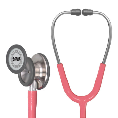 Fashionable, Bold and Beautiful DressMedical Double Sided Stethoscope Professional Portable Cardiology Stethoscope Medical Equipment Nurse Doctor Stethoscope