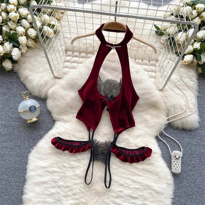 Halter Catsuit Cosplay: Enchanting Women's Lingerie for Captivating Looks - Just The Fly Way