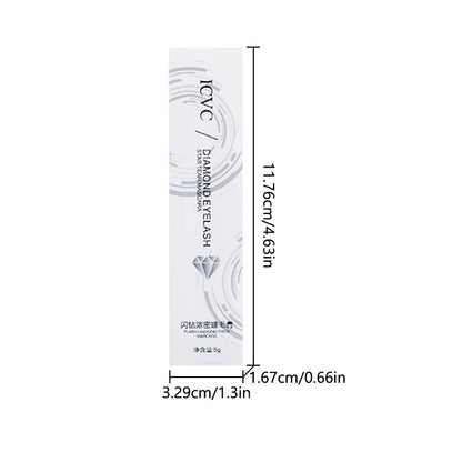 Fashionable, Bold and Beautiful DressSparkling diamond mascara sequins waterproof glitter 5ml