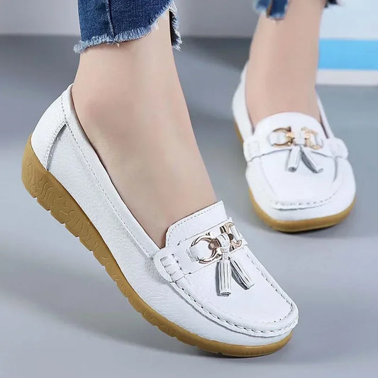 Women Shoes Slip On Loafers For Ballet Flats Women Moccasins Casual Sneakers Zapatos Mujer Flat Shoes For Women Casual Shoes - Just The Fly Way