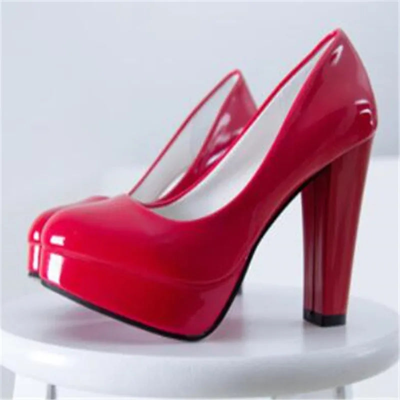 Fashionable, Bold and Beautiful DressWomen's Pumps Shoes Pointed Toe High Heels Slip-On Designer Shoes
