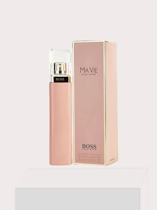 Fashionable, Bold and Beautiful DressHugo Boss My Life Women's Perfume Floral EDP Intense Fragrance Long Lasting 75ml Cedar - Just The Fly Way