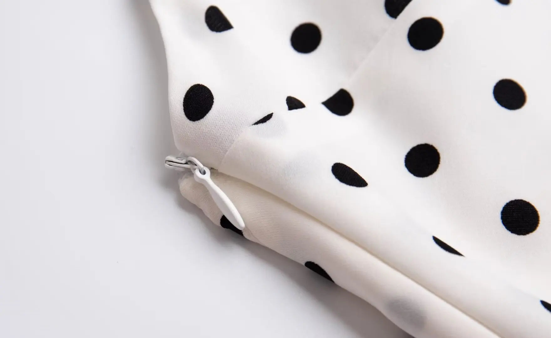 Bold and Sassy Retro Polka Dot Halter Maxi Dress - Just The Fly Way