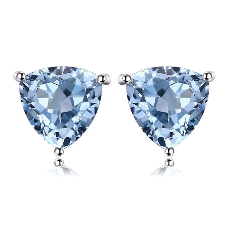 Fashionable, Bold and Beautiful DressJewelryPalace Rose Gold Yellow Gold Plated Oval Natural Amethyst Citrine Garnet Topaz Peridot 925 Sterling Silver Earrings Woman - Just The Fly Way