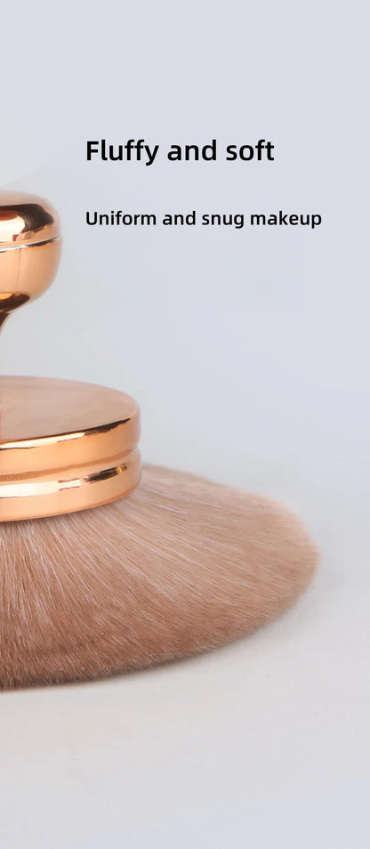 Fashionable, Bold and Beautiful DressExtra Large Mushroom-Head Makeup Brush,Soft Fiber Bristles/Multipurpose,for Makeup Setting/Nail Art/Self Tanner,Essential Beauty