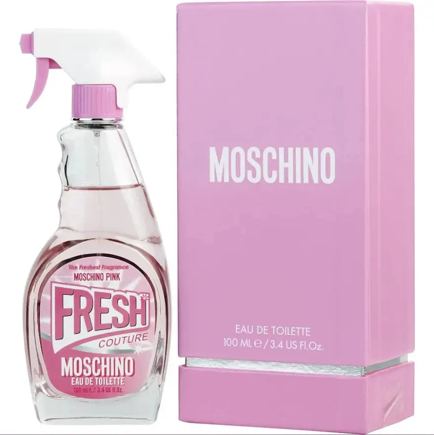 Fashionable, Bold and Beautiful DressMoschino Pink Fresh Couture for women Eau De Toilette Spray 100ml - Just The Fly Way