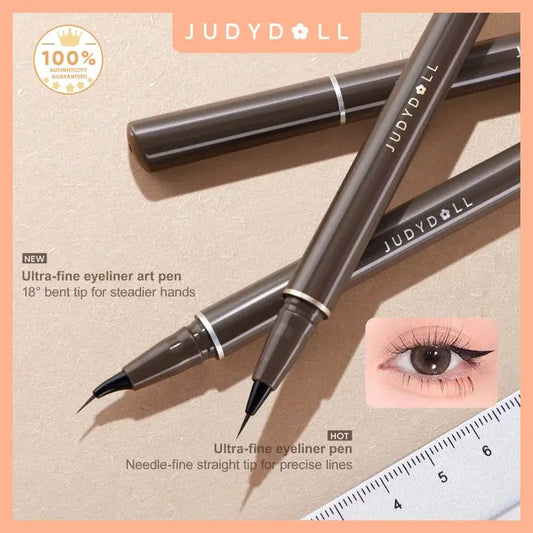 Fashionable, Bold and Beautiful DressJudydoll Precision Liquid Eyeliner Pen, Ultra-Fine Tip, Waterproof, Smudge-Proof, 24-Hour Long-Lasting, Perfect for Lash Line