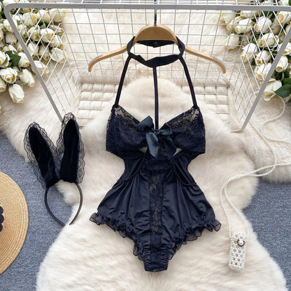 Halter Catsuit Cosplay: Enchanting Women's Lingerie for Captivating Looks - Just The Fly Way