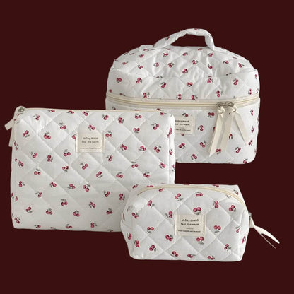 DSers Portable Cherry-Themed Organizer Bag Set - Just The Fly Way