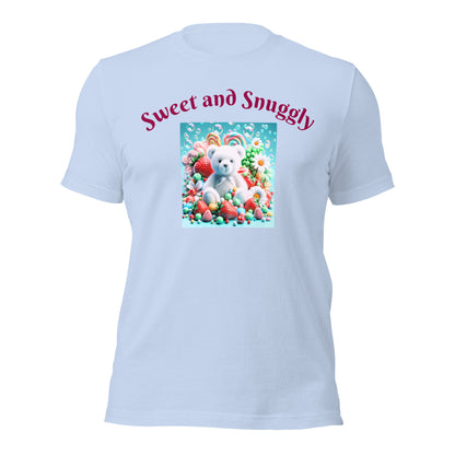 Adorable and Cozy Teddy Bear and Candy T-Shirt to Display Your Endearing Charm - Just The Fly Way