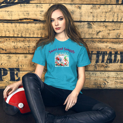 Adorable and Cozy Teddy Bear and Candy T-Shirt to Display Your Endearing Charm - Just The Fly Way