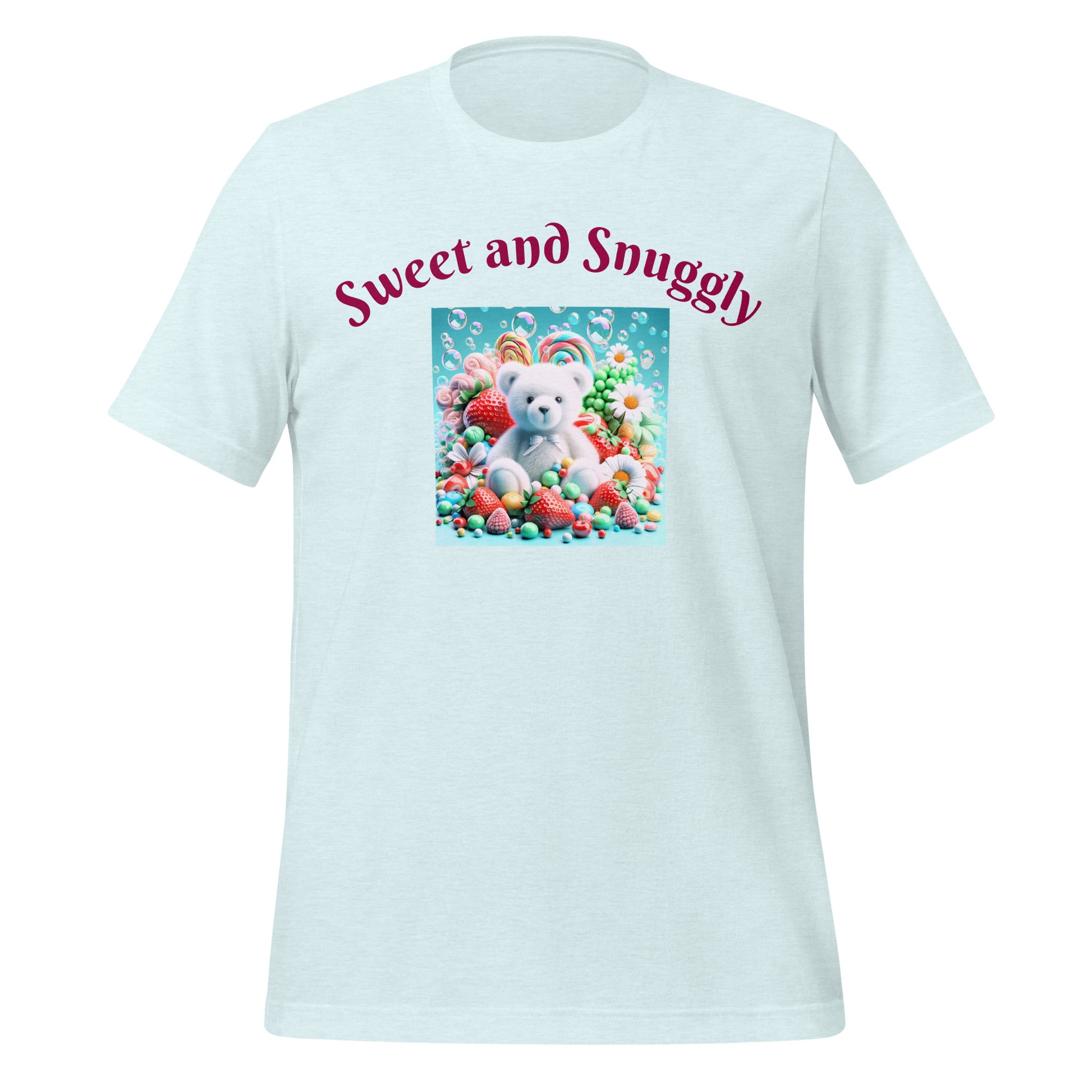 Adorable and Cozy Teddy Bear and Candy T-Shirt to Display Your Endearing Charm - Just The Fly Way